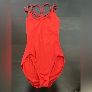 ❤️Capezio Red Leotard❤️